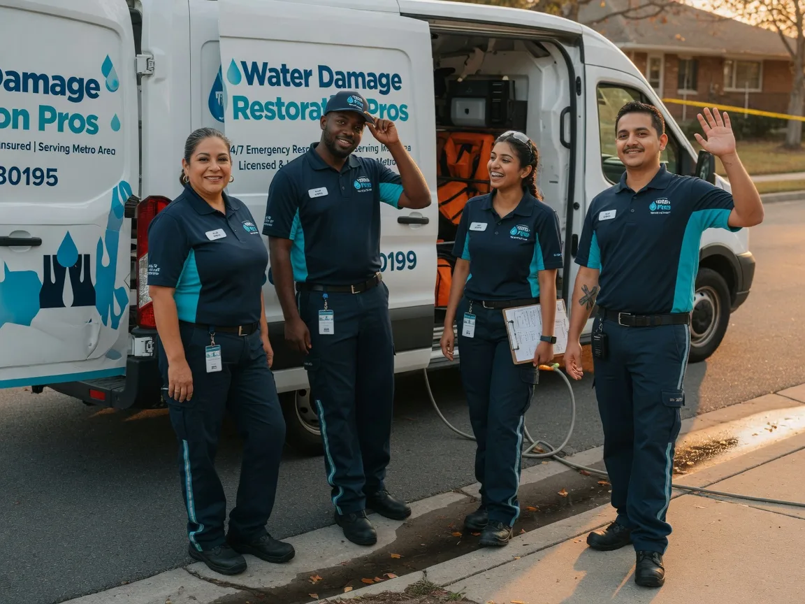 Water Damage Restoration company in West College Corner, IN